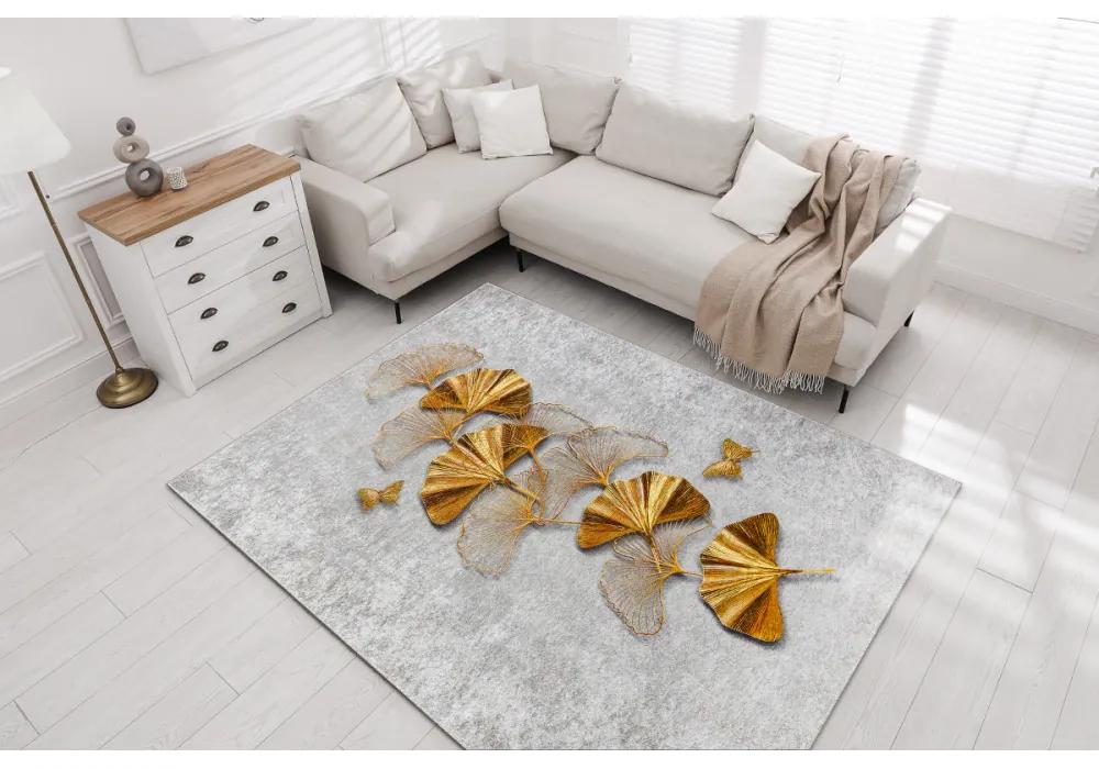 Kusový koberec Aspia šedozlatý 160x220cm