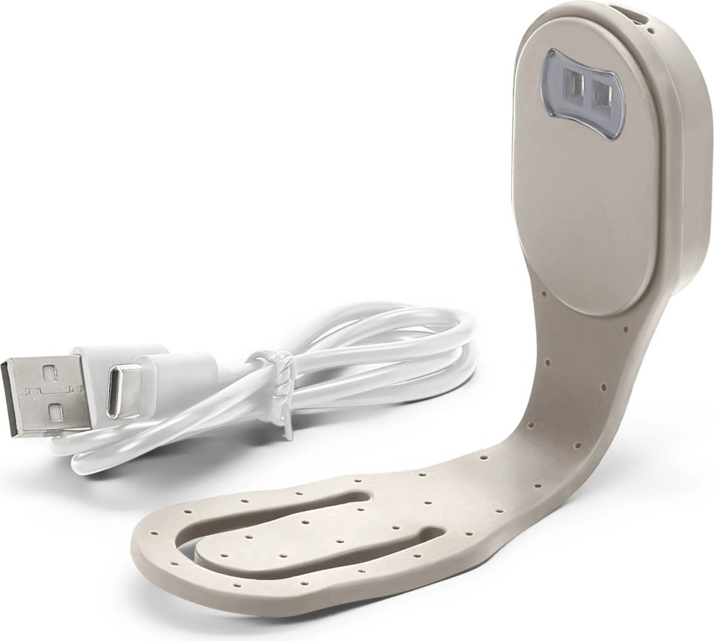 LED mini lampa na čítanie s akumulátorom