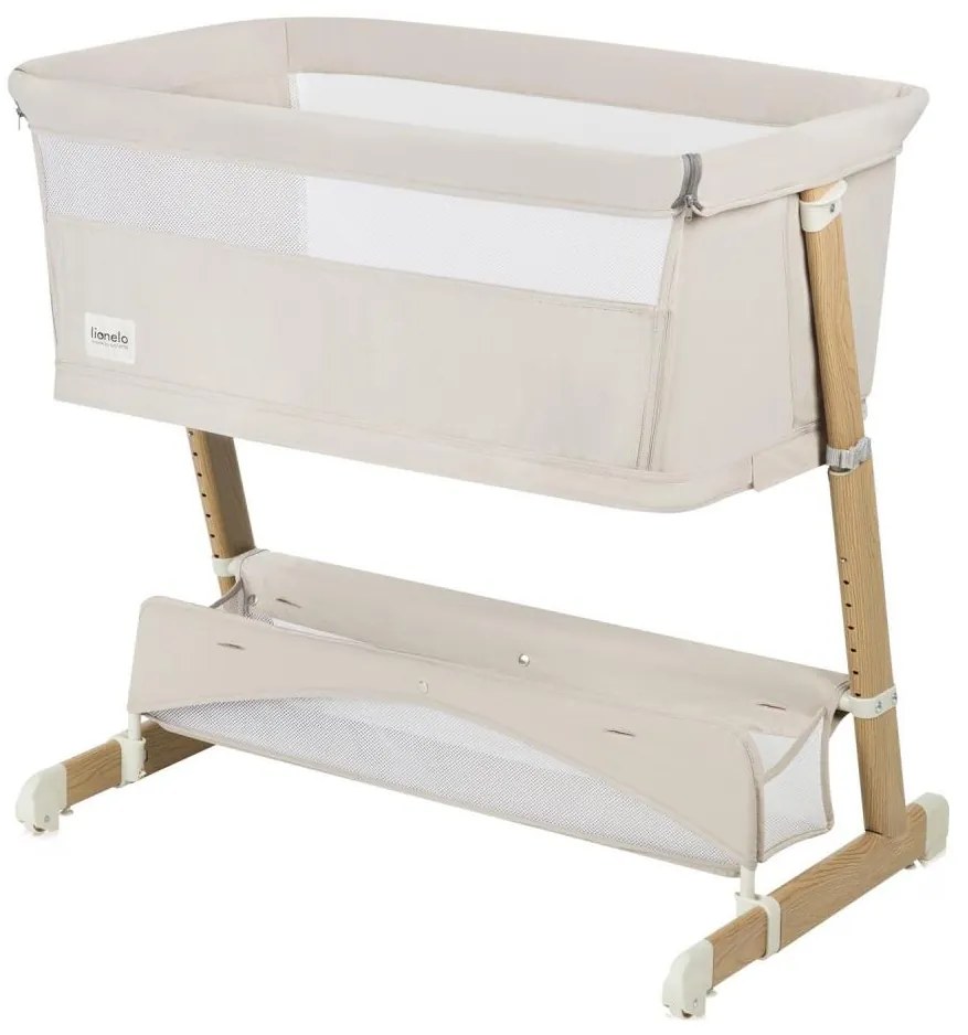 Lionelo - Detská postieľka 5v1 THOMI PLUS piesková
