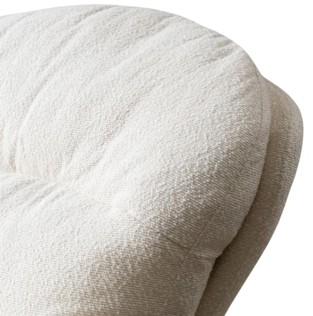 OTOČNÉ KRESLO CARLO BIELE 360°