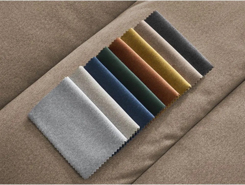 Taupe zamatová podnožka Sierra – Bobochic Paris