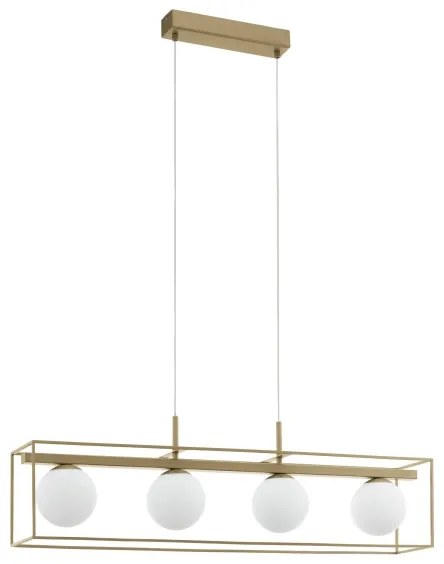 Eglo 97793 - Luster na lanku VALLASPRA 4xE14/40W/230V