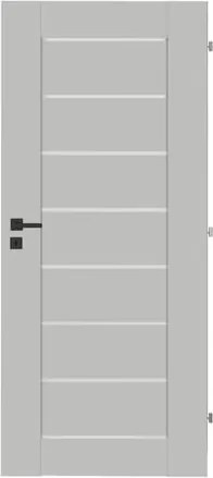 DRE Perma interiérové dvere naturel ľavé 90 cm sivá matná PERMASM90L