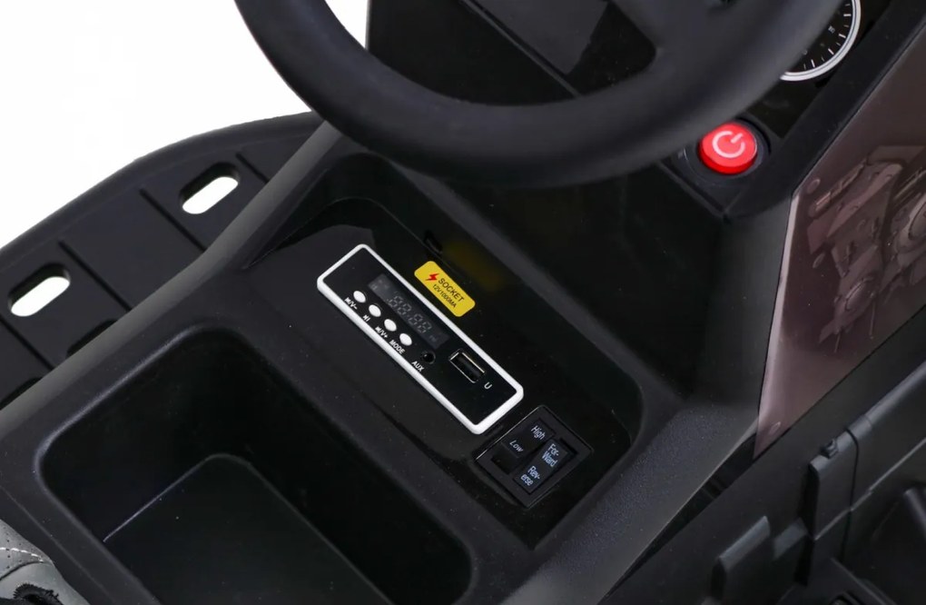 Ramiz Titánový traktor s prívesom čierny