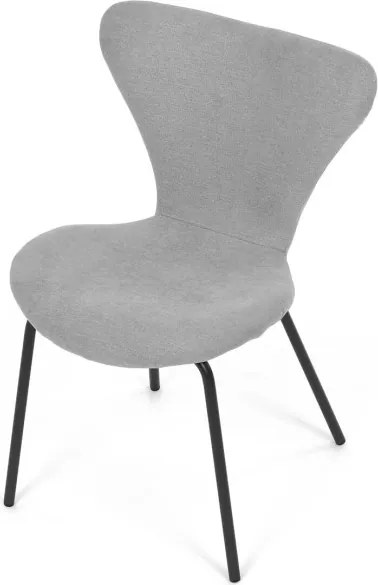 Jedálenská stolička strieborná CT-S8010 SIL2
