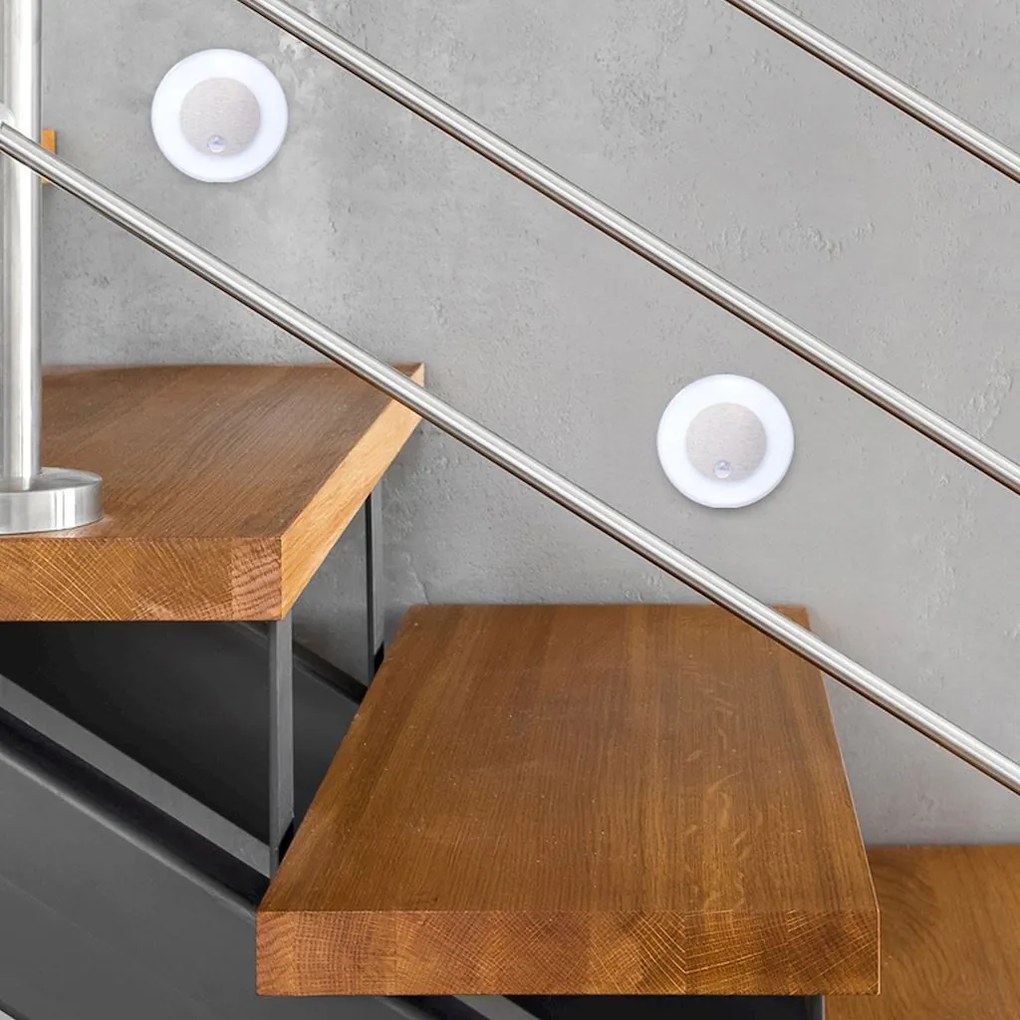 Schodiskové LED svietidlo Oti, 1x LED 0,6w, 3000k, s