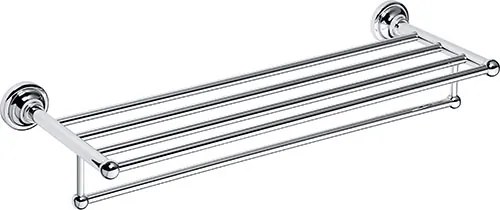 Bemeta Design RETRO chróm: Držiak uterákov, 605 mm, s hrazdou - 144302092