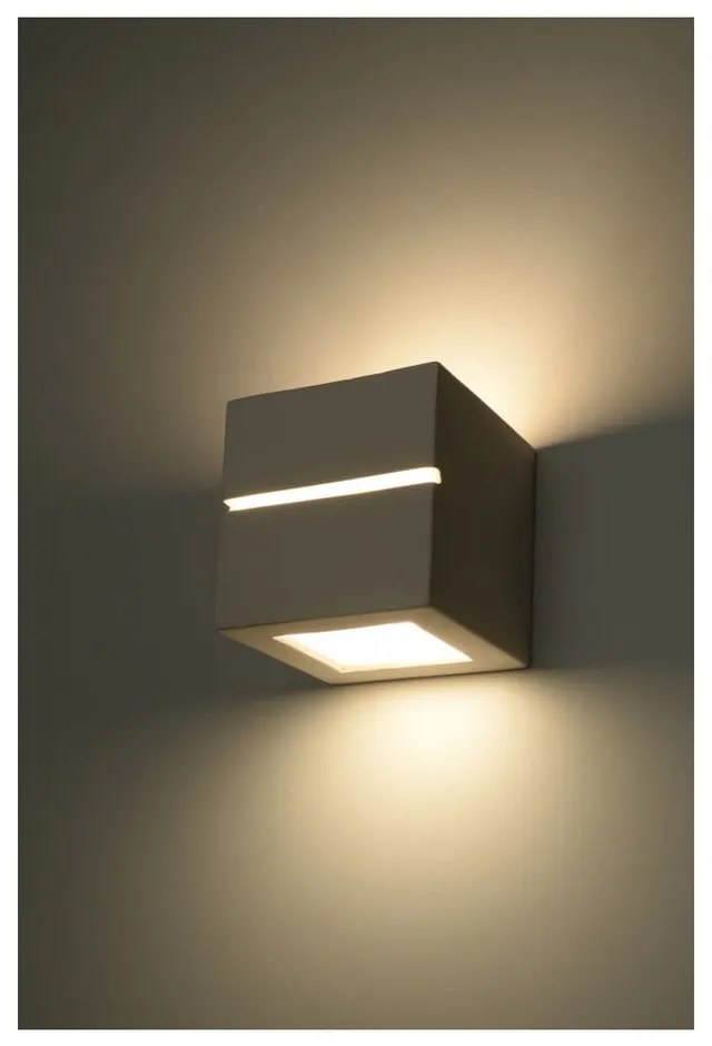 Nástenné keramické svietidlo Nice Lamps Leo Line