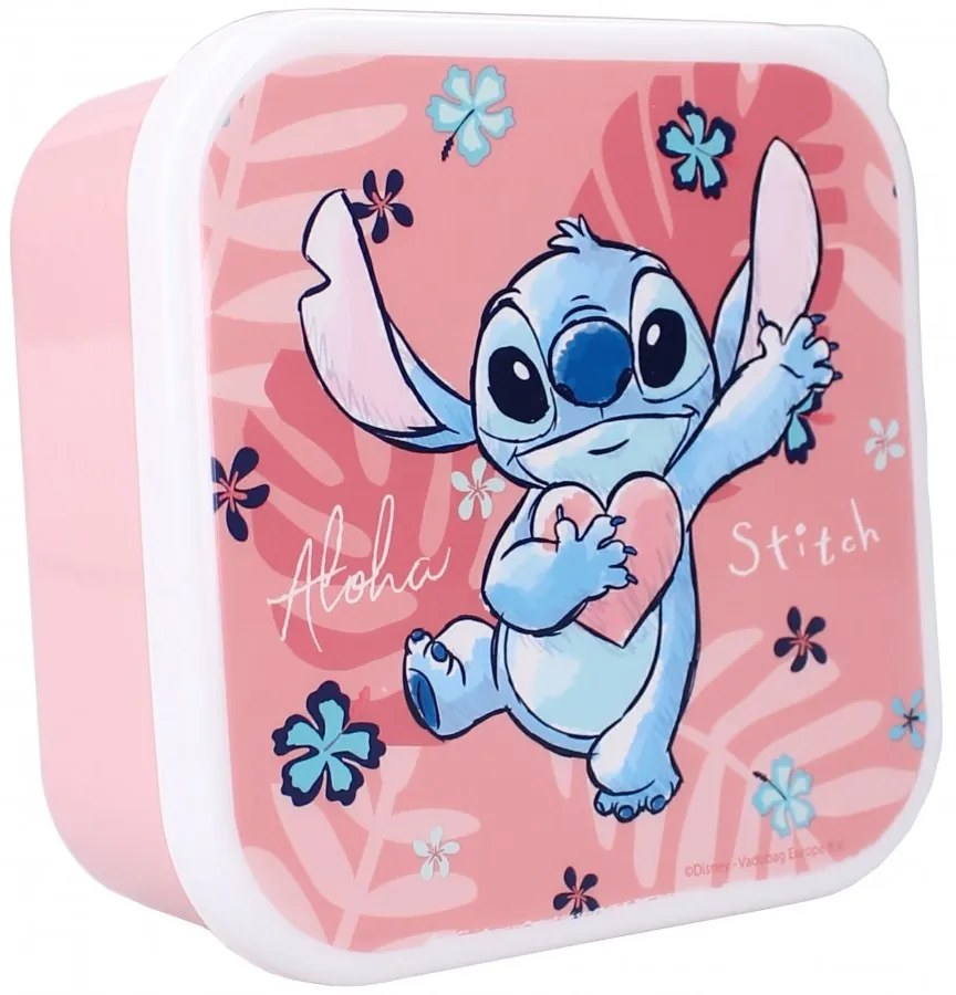 Olovrantové boxy Lilo a Stitch - sada 3 ks