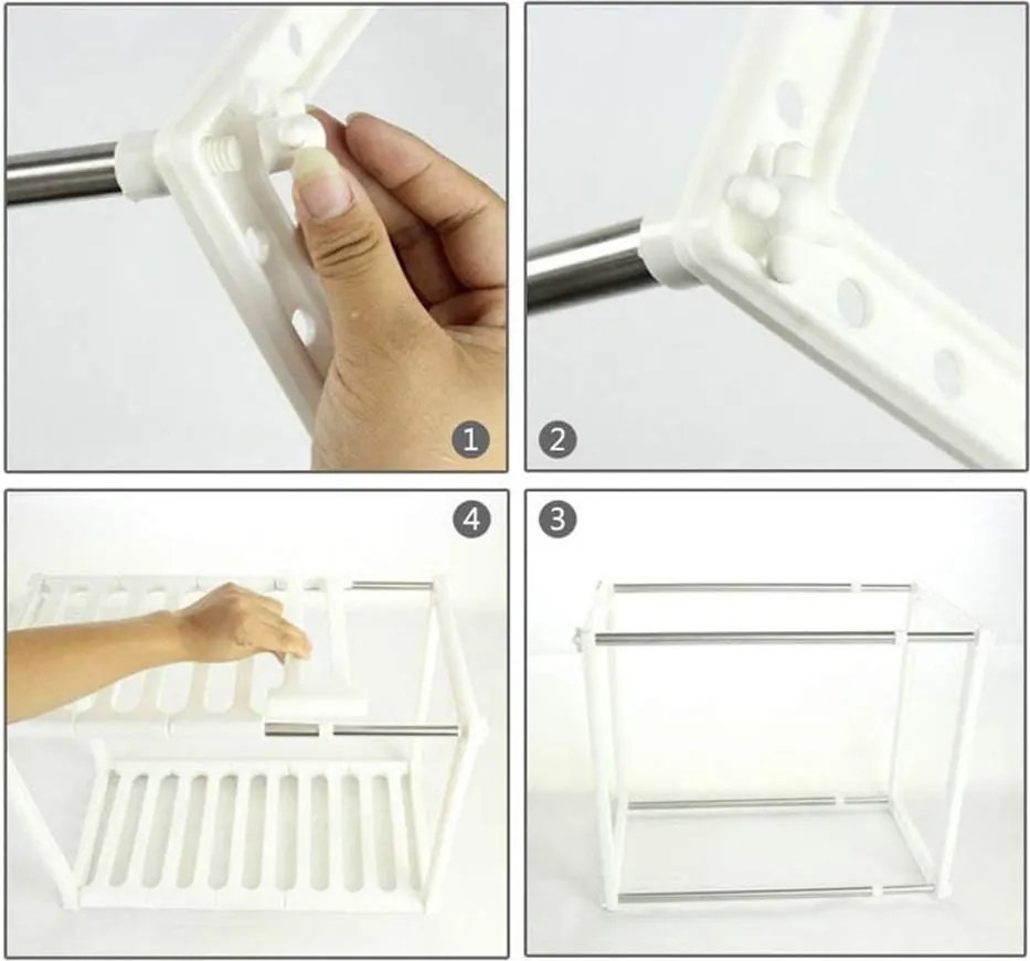 Kuchynský organizér, pod drez nastaviteľný 40-70cm PORTE