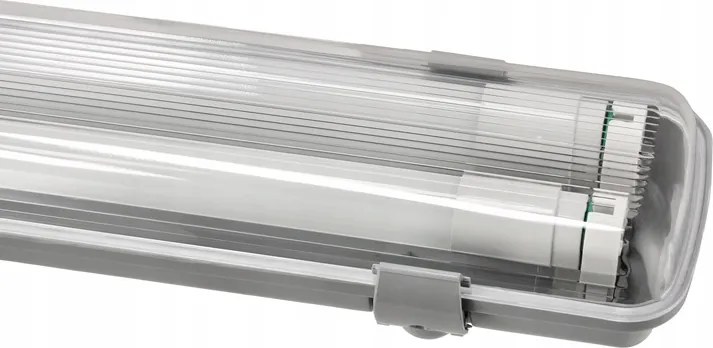 Súprava 2x Hermetické svietidlo 120 cm - lampa + LED trubice do dielne a garáže