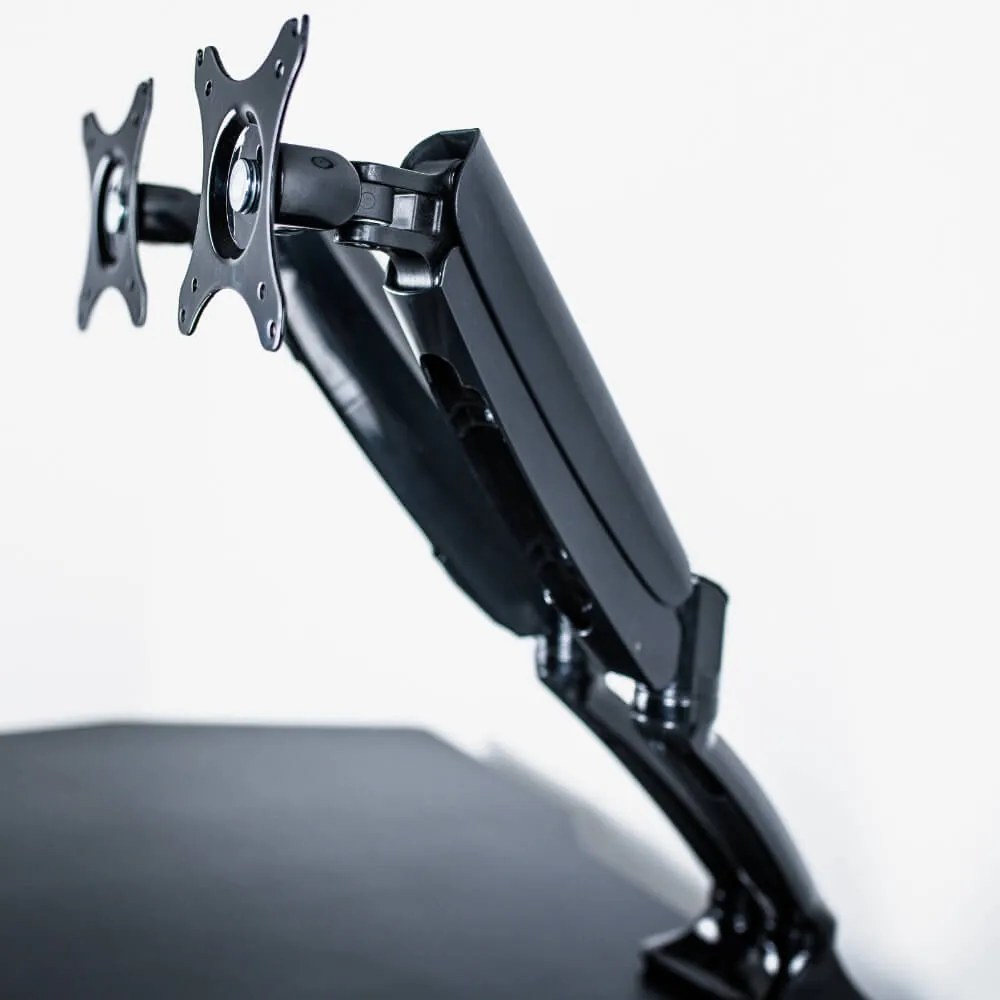 Liftor Arm DA02, držiak na 2 monitory čierny