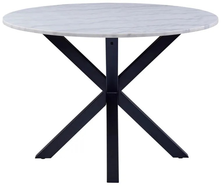 Jedálenský stôl s mramorovou doskou Actona Heaven, ⌀ 110 cm