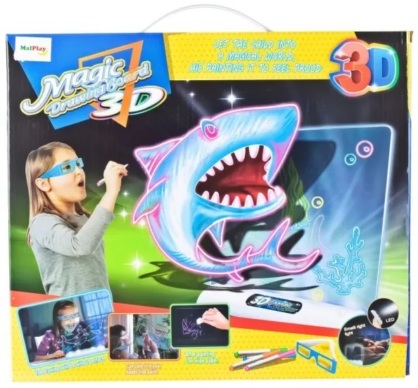 Malplay 108702 3D MAGIC tabliet na kreslenie