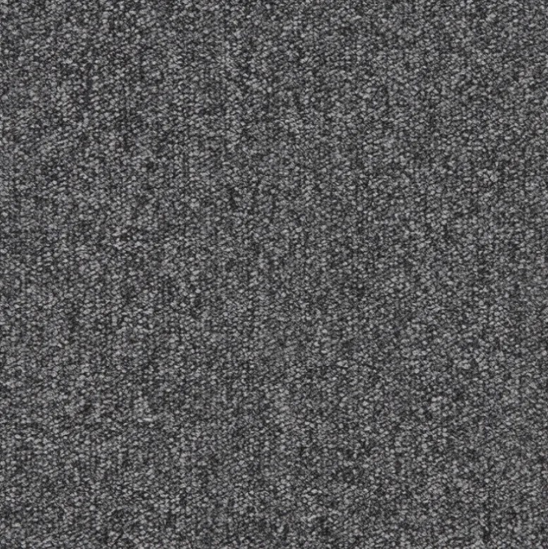 ITC, Metrážny koberec e-blitz 96, na mieru, šíře 4m, šedá, ab (mriežka), chodba / predsieň