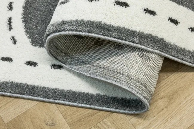 Detský koberec Lima C260C sivý/krémový