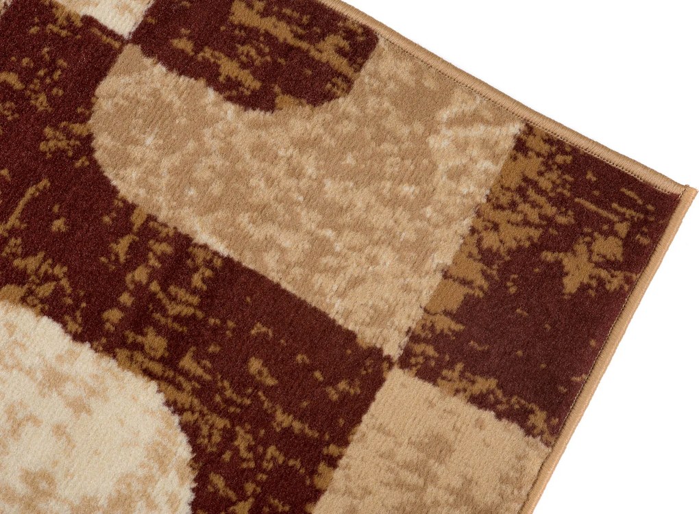 TA Koberec D322A BROWN CHEAP PP BGX Hnedý Obdĺžnikový