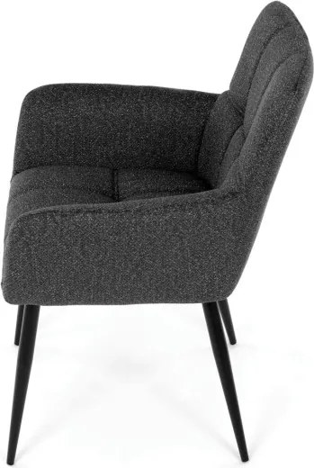 Jedálenská stolička sivá DCH-P3146 GREY2