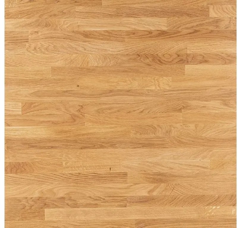 Čierny jedálenský stôl s dubovou doskou PURO II fi 80