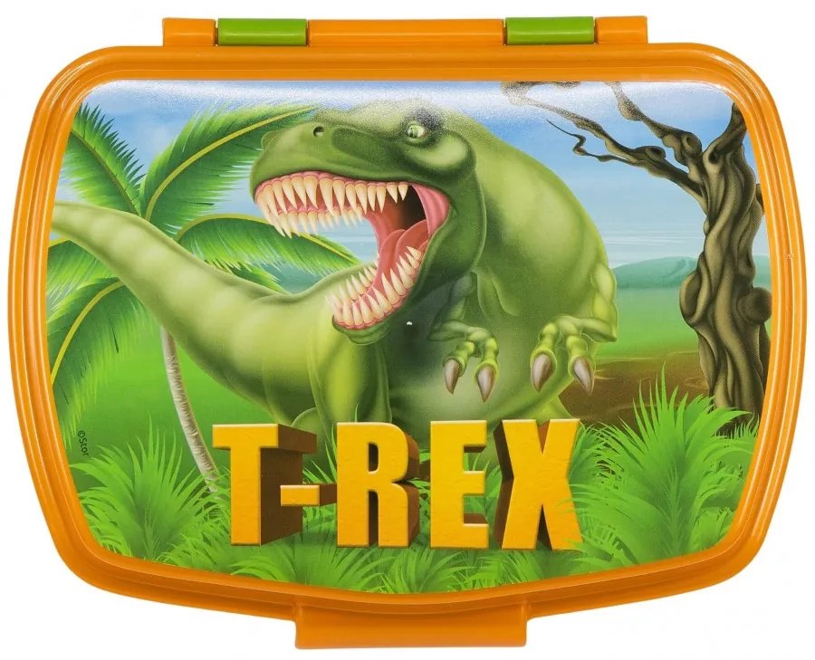 Box na desiatu dinosaurus T-Rex