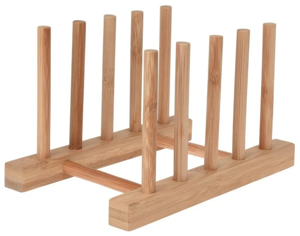 Stojan na taniere 20 cm hnedý