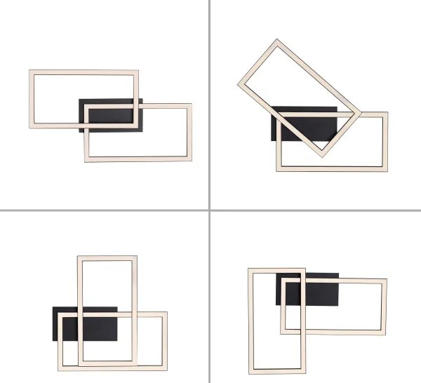 Leuchten Direkt 14692-18 - LED Stmievateľné stropné svietidlo IVEN LED/36W/230V