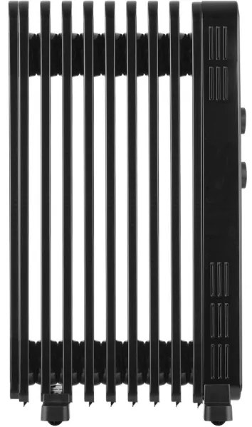 Sencor - Olejový radiátor so 9 rebrami 800/1200/2000W/230V čierna