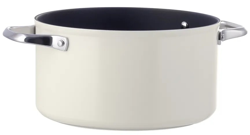Hrniec s titánovým povrchom krémový Ø 24 cm - Saturn Terra Lunasol - 601309