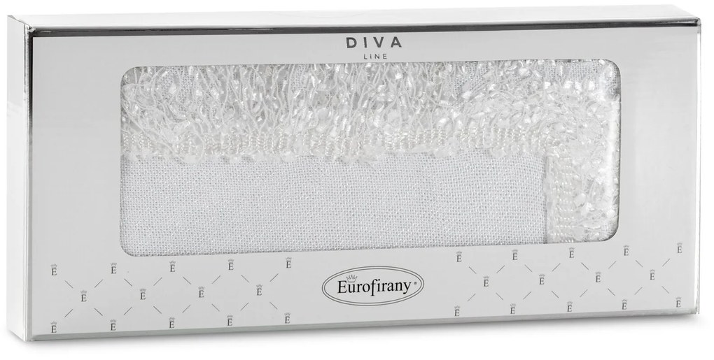 EUROFIRANY OBRUS TINA 85X85 CM BIELY