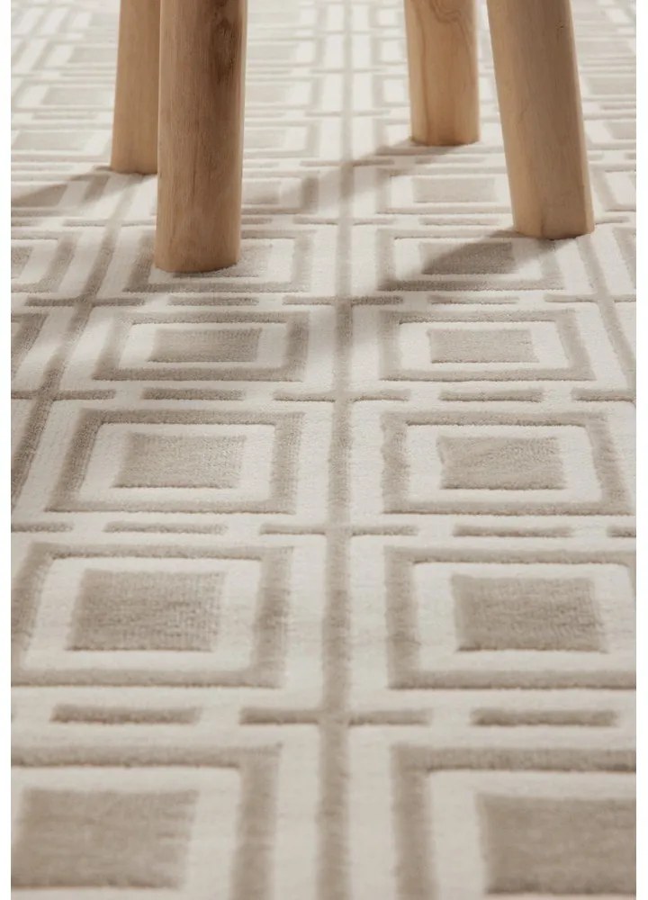 Krémový behúň 80x240 cm Perles Howlite – Elle Decoration