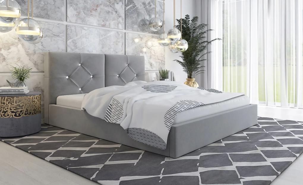 PROXIMA.store - Čalúnená posteľ SLIM V ROZMER: Pre matrac 160 x 200 cm