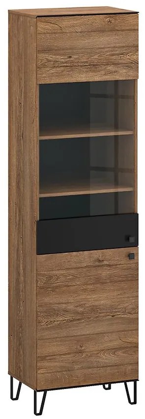 Vitrína Weil A dub burgund