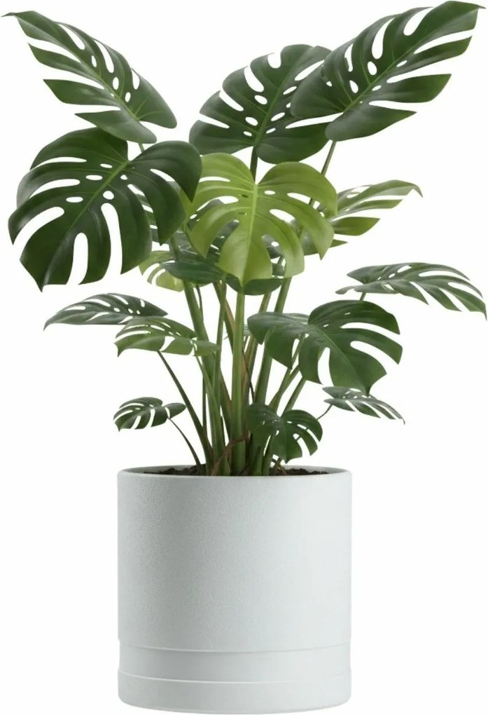 Květináč LUNA Cylinder 30,8 cm bílý
