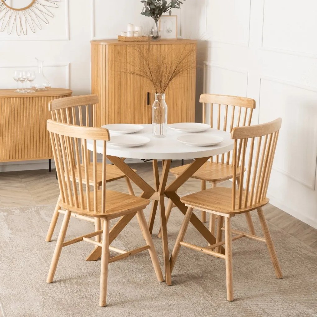 PROXIMA.store - Drevená jedálenská stolička GARTON FARBA: orech