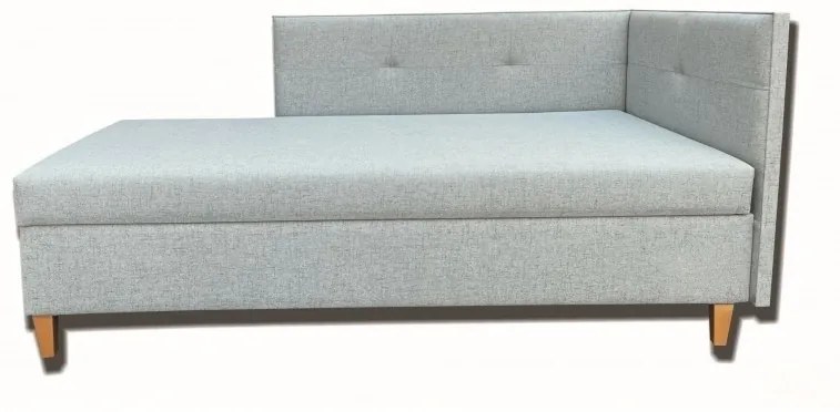 Jednolôžková posteľ (váľanda) 80 cm Alissa (so sendvičovým matracom Erik) (P). Akcia -8%. Vlastná spoľahlivá doprava až k Vám domov. 1052024