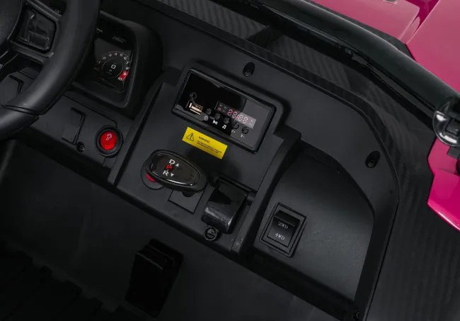 Elektrické autíčko RACING Road 2000 ružové