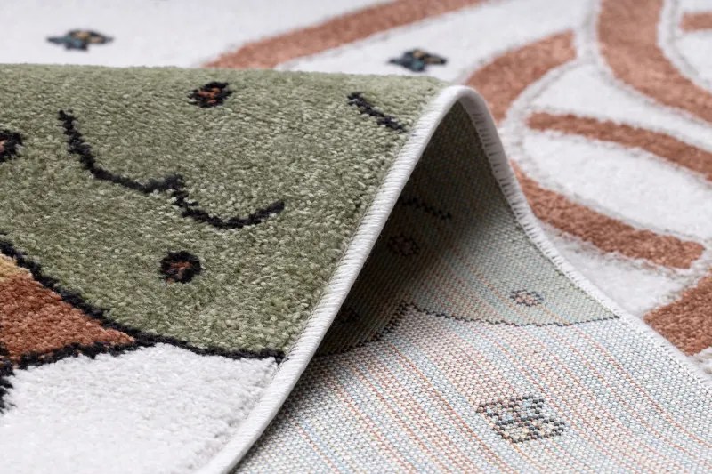 Detský kusový koberec Fun Honey with Bear cream, 200x290, hnedá, detská izba, Dywany Łuszczów