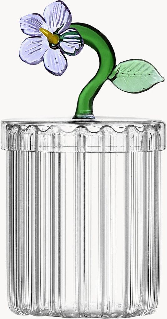 Ručne vyrobená úložná dóza Botanica