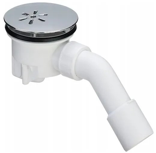 Viega Tempoplex, sifón pre sprchové vaničky s priemerom 90 mm 6956EX, chrómová, 364786
