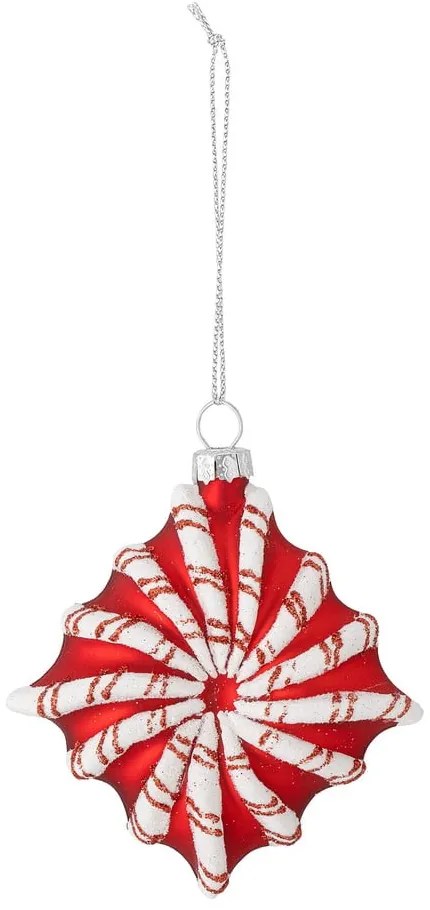 Sklenená vianočná ozdoba 9 cm Candy – Bloomingville