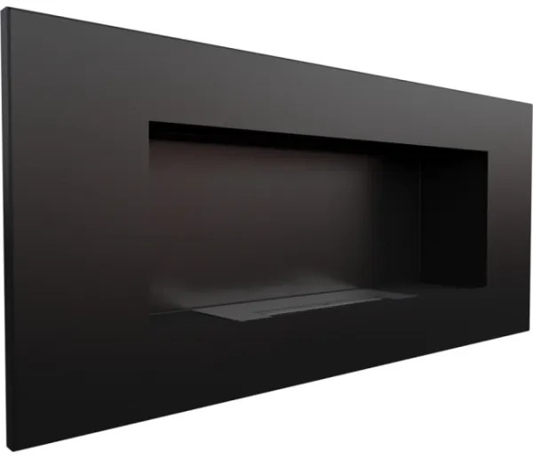 Kratki DELTA2/CZARNY/TUV - Vstavaný BIO DELTA2 krb 40x90 cm 2kW čierna