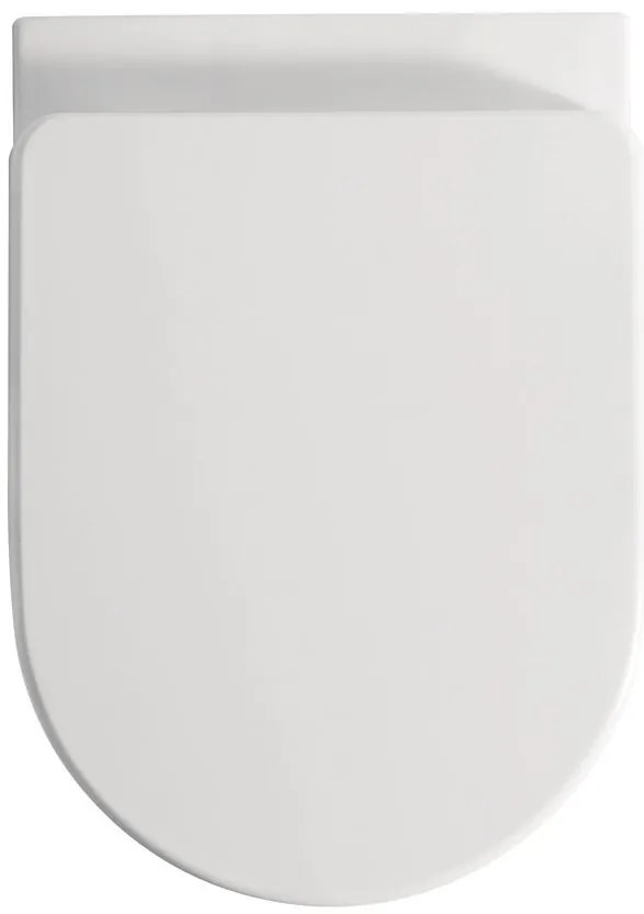 Kerasan Kerasan, FLO závesná WC misa, Rimless, 37x54 cm, biela, 311101
