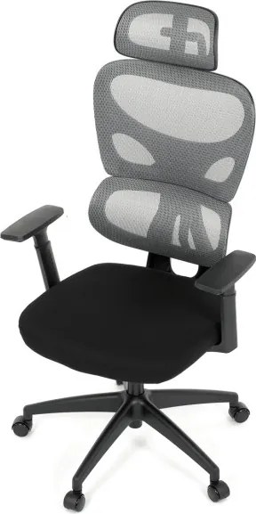 Kancelárska stolička sivá KA-K2080 GREY