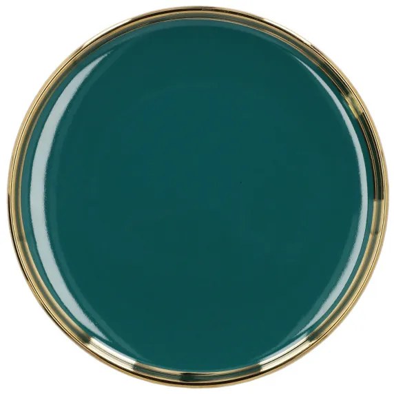 Šálka SINNES s podšálkou, smaragdová ALL 978054