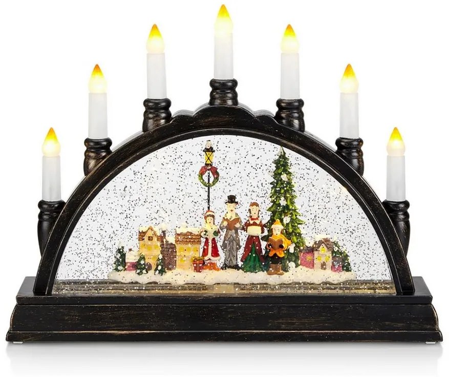 Markslöjd 704983 - LED Vianočný svietnik KARSTEN 9xLED/0,25W/4,5V