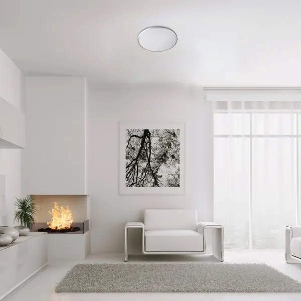 Rabalux 71131 - LED Stropné svietidlo ENGON LED/45W/230V 4000K strieborná 48 cm