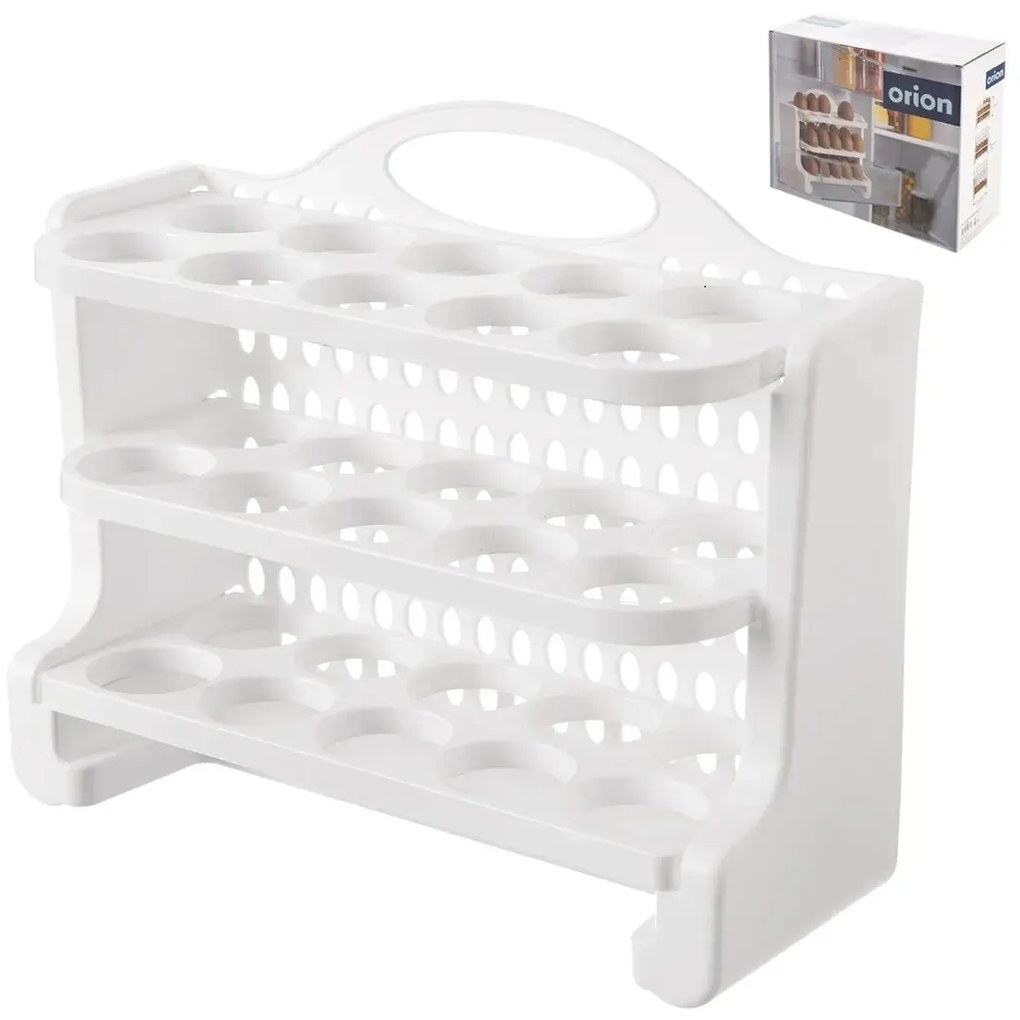 Orion Box na vajíčka, do dverí chladničky, 3 poschodia, na 30 vajec