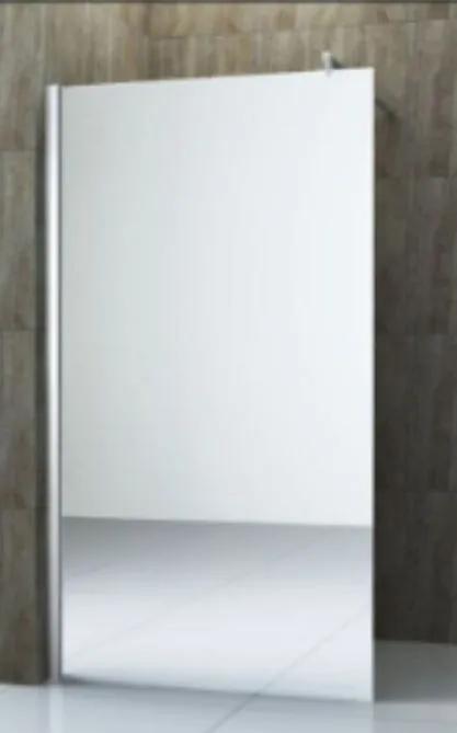 Mexen KIOTO sprchová zástena WALK-IN 8mm, 120x200 cm, sklo efekt zrkadla, 800-120-000-00-50