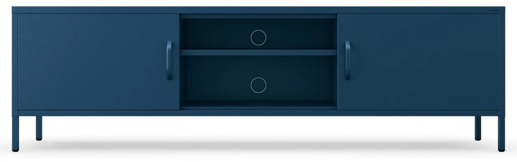 RTV skrinka XL ROSARIA 1700 x 400 x 500, tmavomodrá