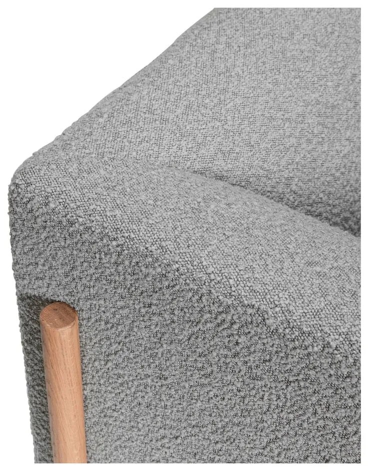 Sivá pohovka 257 cm Moment - Hübsch